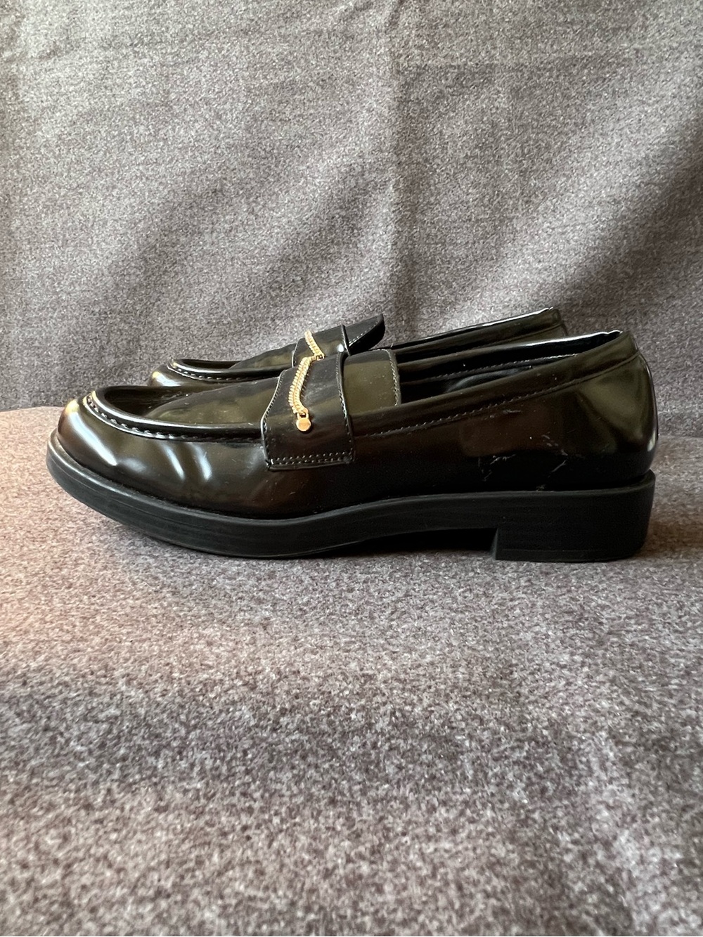 Zara Black Loafers